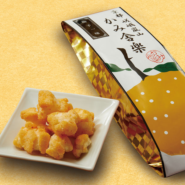 揚げおかき 柚子一味揚げおかき